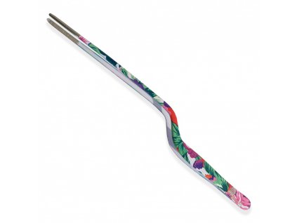Zahnutá kuchařská pinzeta Dellinger flower 30 cm
