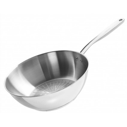 WOK pánev All steel pure Fiskars 28 cm