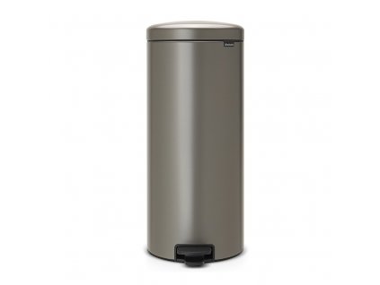 179507 pedalovy odpadkovy kos newlcon brabantia platinovy 30 l 1