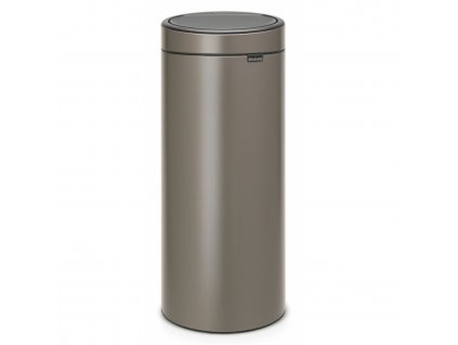 178685 dotykovy odpadkovy kos touch bin new brabantia platinovy 30 l 1