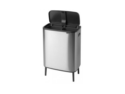 Dotykový odpadkový koš Bo Touch Bin HI Brabantia matný ocelový 2 x 30 l