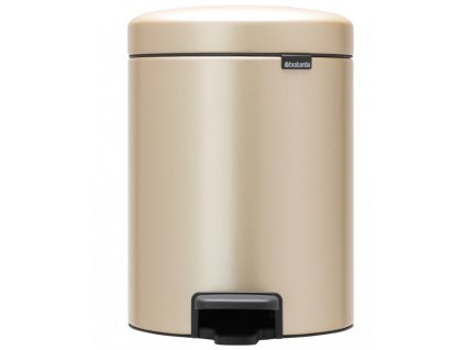 Pedálový odpadkový koš Newlcon Brabantia champagne 5 l