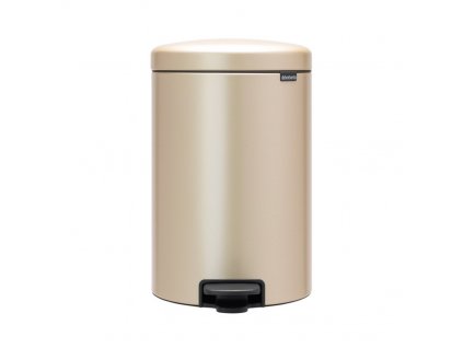 Pedálový odpadkový koš Newlcon Brabantia champagne 20 l