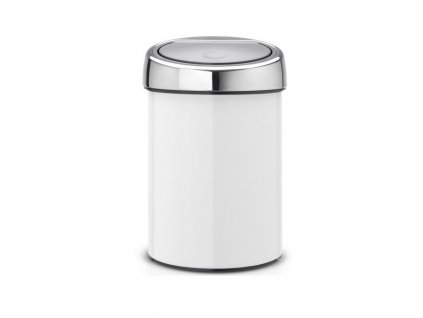 178424 dotykovy odpadkovy kos touch bin brabantia bily 3 l 1