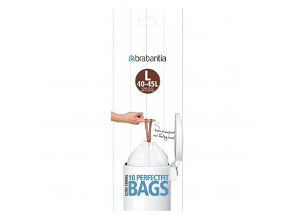Sáčky do odpadkového koše L PerfectFit Brabantia 40-45 l 10 ks v roli