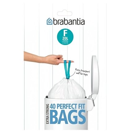 Sáčky do odpadkového koše F PerfectFit Slimline Brabantia 20 l 40 ks v roli