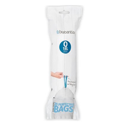 Sáčky do odpadkového koše Q PerfectFit Brabantia 18 l 20 ks v roli