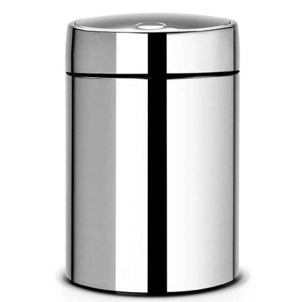 Odpadkový koš Slide Bin De Luxe Brabantia lesklý ocelový 5 l