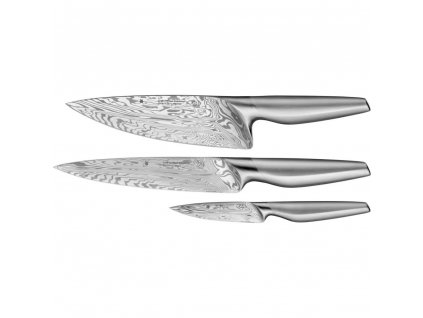 Set nožů Chef's Edition Damasteel WMF 3 ks + ZDARMA Blok na nože WMF v hodnotě 2 859 Kč