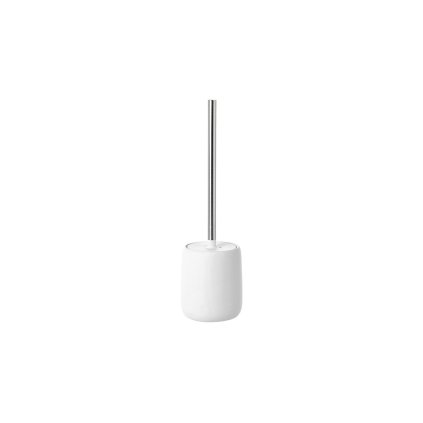 blomus toilet brush holder sono color white 66281