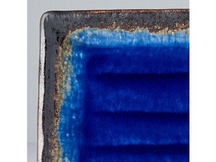 Talíř na sushi Cobalt Blue 21 x 13 cm MIJ