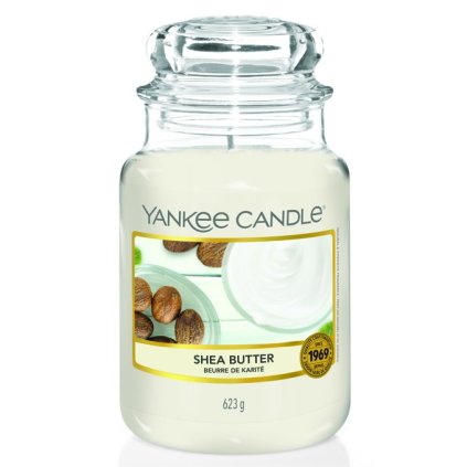 Vonná svíčka Shea Butter Yankee Candle velká