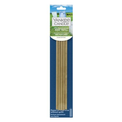 Náhradní vonné tyčinky Clean Cottom Yankee Candle
