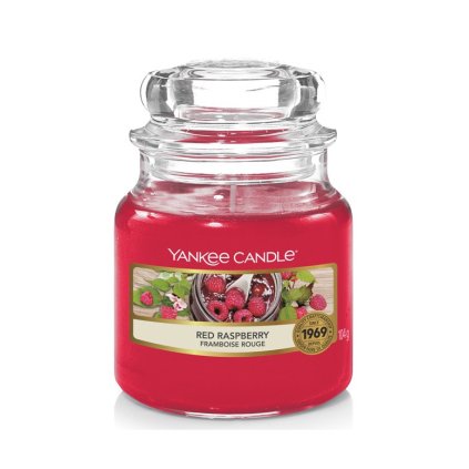 Vonná svíčka Red Raspberry Yankee Candle malá