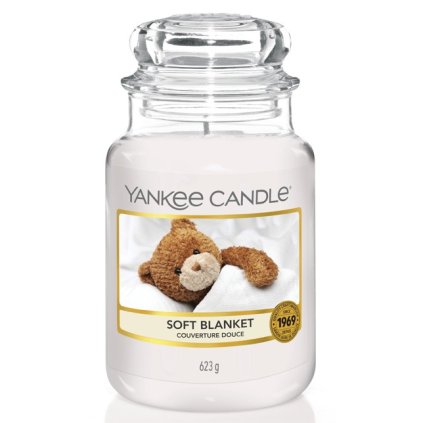 Vonná svíčka Soft Blanket Yankee Candle velká