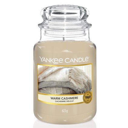 Vonná svíčka Warm Cashmere Yankee Candle velká