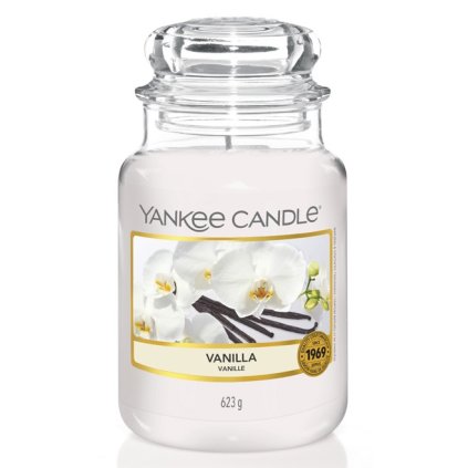 Vonná svíčka Vanilla Yankee Candle velká