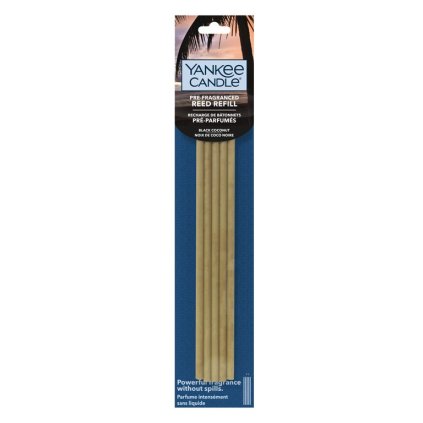 Náhradní vonné tyčinky Black Coconut Yankee Candle