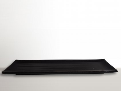 Talíř na sushi a sashimi 38 x 12 cm černý