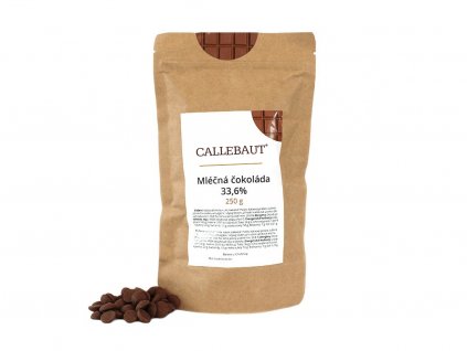 Mléčná čokoláda Callebaut 33,6% 250 g