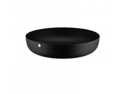 Mísa na ovoce Texture Alessi 21 cm černá