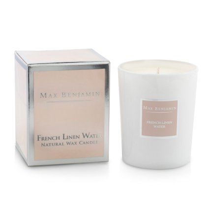 Vonná svíčka French Linen Water Max Benjamin