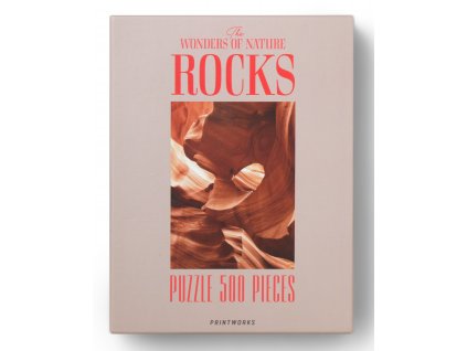 Puzzle Zázraky přírody - Kameny Printworks 500 dílků