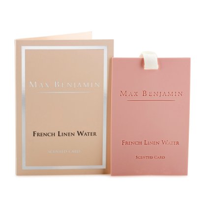 Vonná karta French Linen Water Max Benjamin