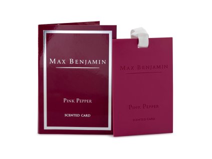 Vonná karta Pink Pepper Max Benjamin