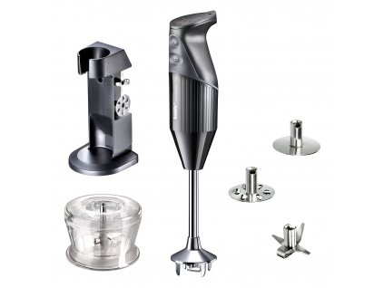 Tyčový mixér typu D DELUXE Bamix 200 W černý
