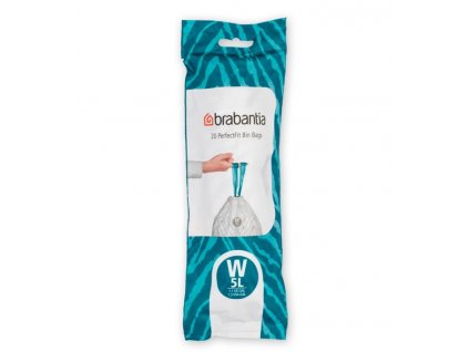 Sáčky do odpadkového koše W PERFECTFIT Brabantia 5 l, 20 ks v roli