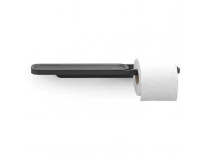 4119 3 mindset toilet roll holder with shelf mineral infinite grey 8710755303128 brabantia 96dpi 1000x1000px 7 nr 26866