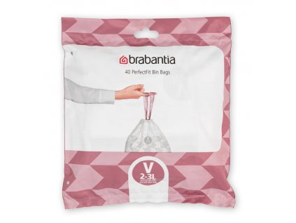 Sáčky do odpadkového koše V PERFECTFIT Brabantia 3 l, 40 ks