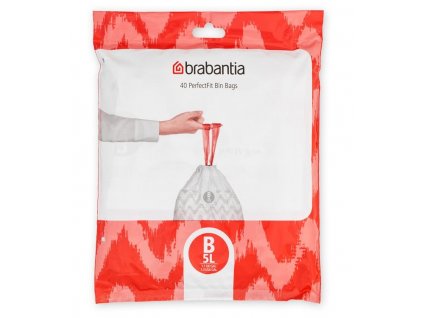 Sáčky do odpadkového koše B PERFECTFIT Brabantia 5 l, 40 ks