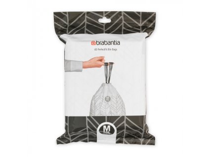 Sáčky do odpadkového koše M PERFECTFIT Brabantia 60 l, 40 ks