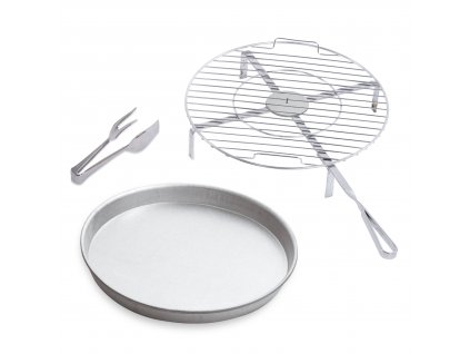 Pánev s grilovacím roštem BBQ 500 Alfa Forni 30 cm
