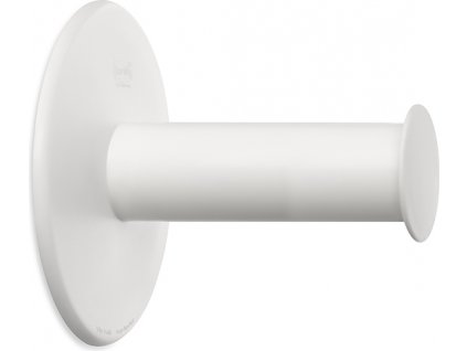 koziol wieszak na papier toaletowy plug n roll recycled bialy 115465 b5704fb s543x531