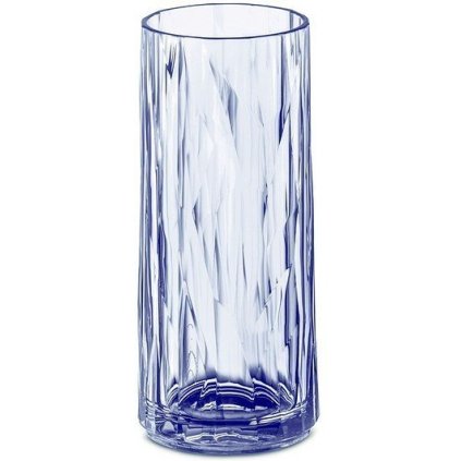Sklenice CLUB NO.3 Koziol 250 ml transparentní modrá