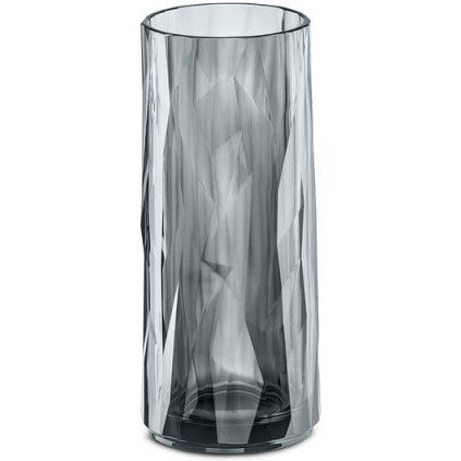 Sklenice CLUB NO.3 Koziol 250 ml transparentní šedá
