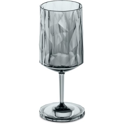 Sklenice CLUB NO.4 Koziol 300 ml transparentní šedá
