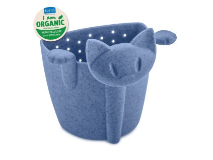 Sítko na čaj MIAOU Koziol organická modrá