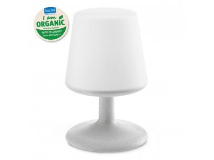 Přenosná stolní lampa LIGHT TO GO Koziol organická šedá