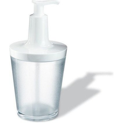 Dávkovač mýdla FLOW Koziol 250 ml křišťálově čirý