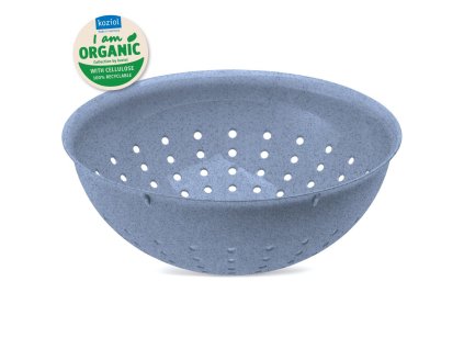 Cedník PALSBY M Koziol 21 cm organická modrá