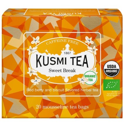 Bylinný čaj SWEET BREAK Kusmi Tea 20 mušelínových sáčků