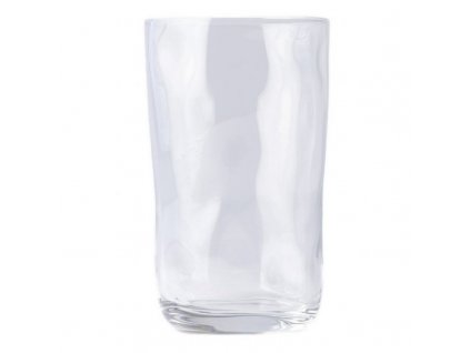 Skleněný pohár s tekutým dizajnem MIJ 450 ml