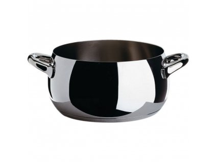 Hrnec MAMI Alessi 24 cm stříbrný