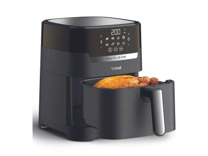 Horkovzdušná fritéza EASY FRY & GRILL DIGIT EY505815 Tefal černá