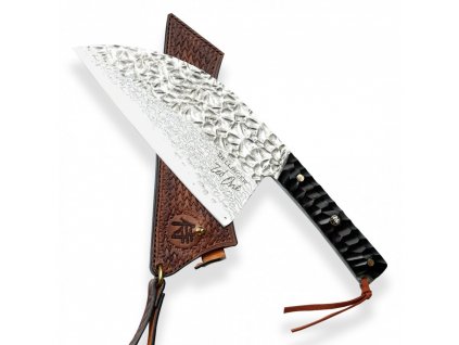 Srbský kuchyňský nůž VG-10 ZED ONE Dellinger 19,5 cm