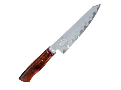 Japonský kuchařský nůž KIRITSUKE KHD PROFESSIONAL DAMASCUS Dellinger 19,5 cm